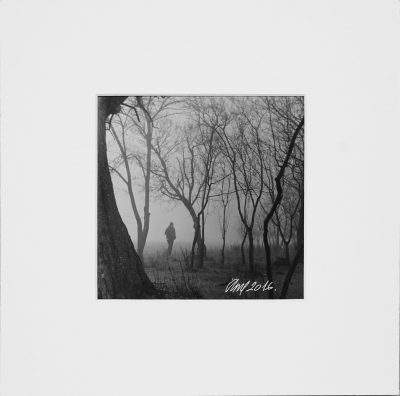 The Mist - Handcrafted Silver Gelatin Print, Analog Darkroom Process by Tibor Arva